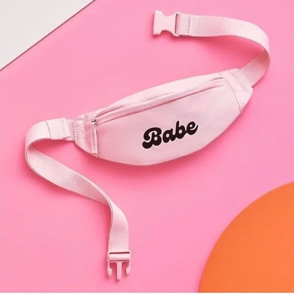 Pink Babe Fanny Pack Waist Bag - Picture 6 of 6